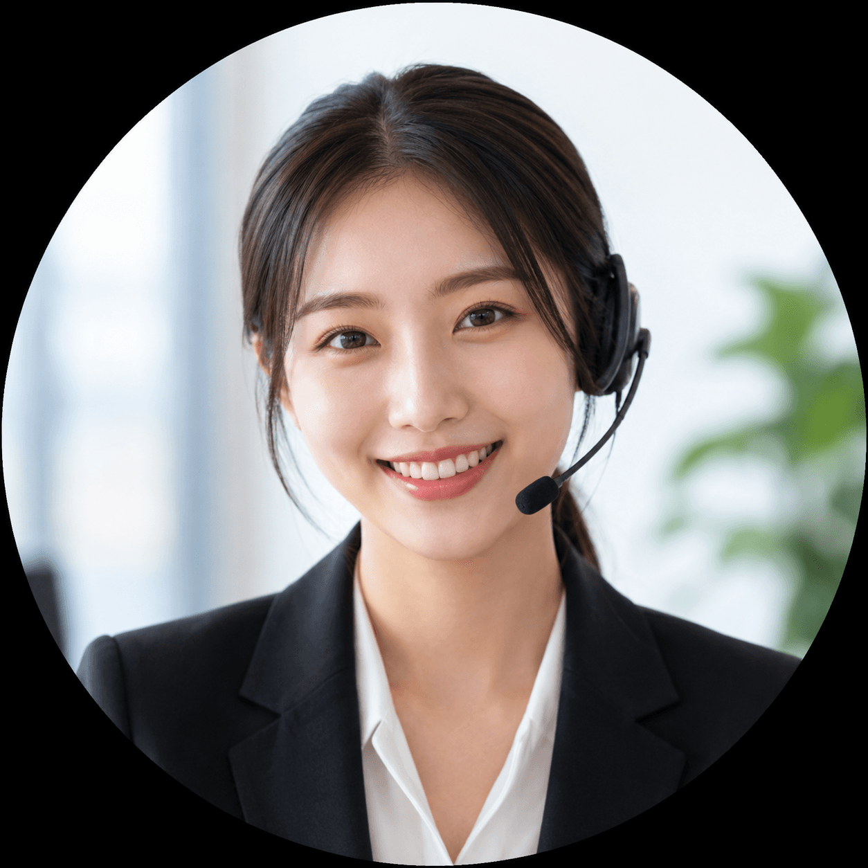 AI inquiry assistant illustration